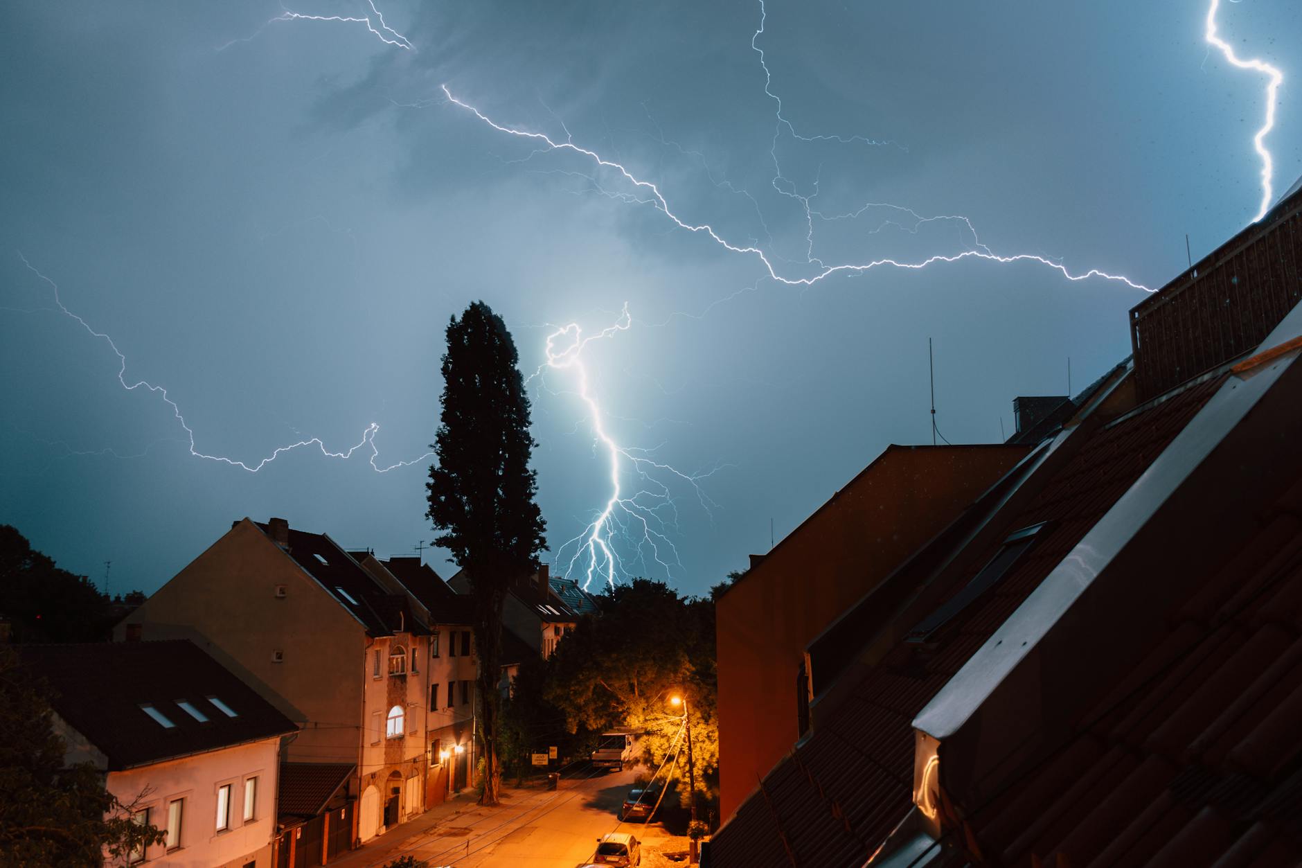 Detailansicht: Hagel Gewitter Wien