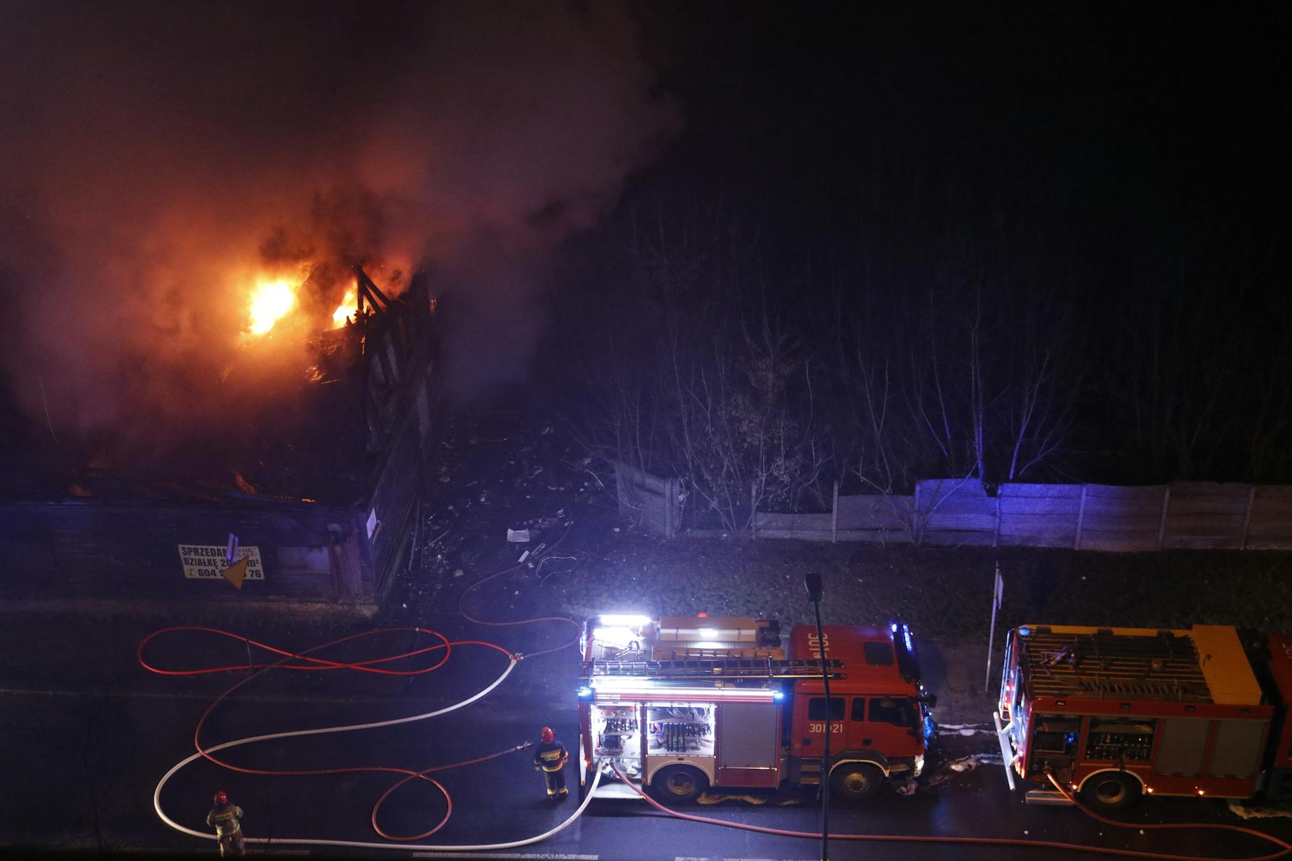 Detailansicht: Hausbrand ST Gallen