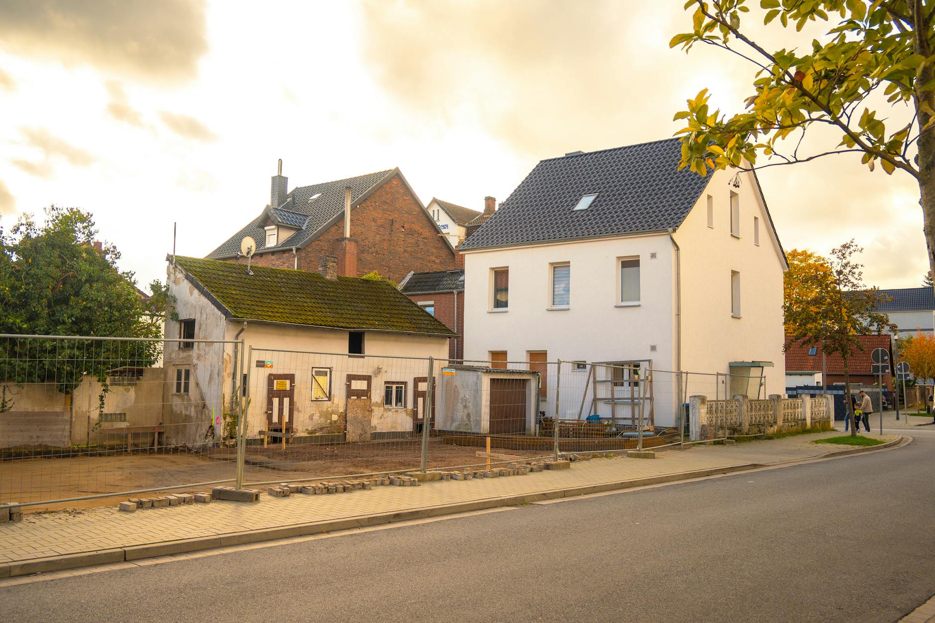 Detailansicht: Hauseinsturz Görlitz