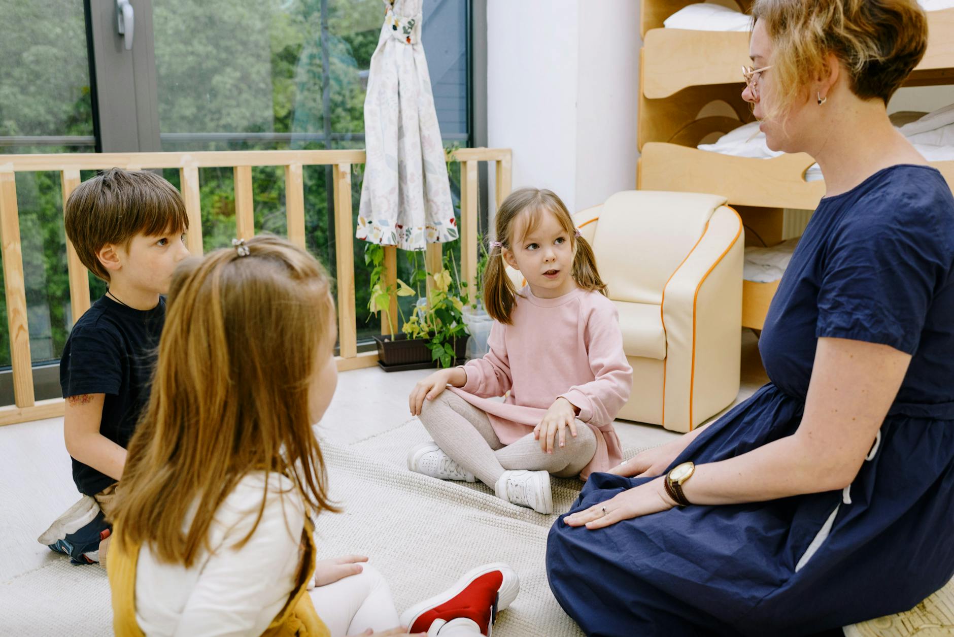 Illustration zu Kindergarten Sprachintegration