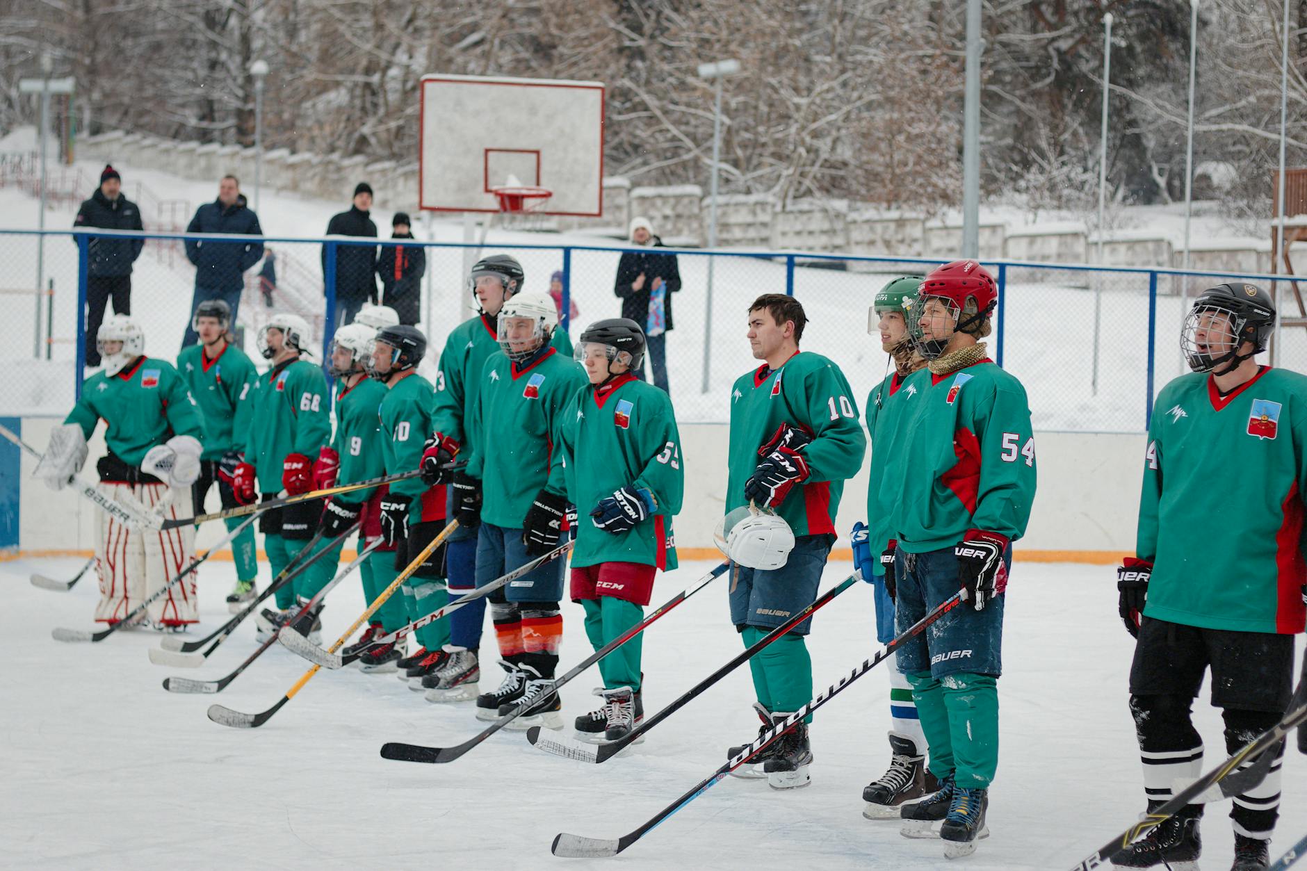 Lettland Ungarn Eishockey Symbolbild zum Thema Lettland Ungarn Eishockey