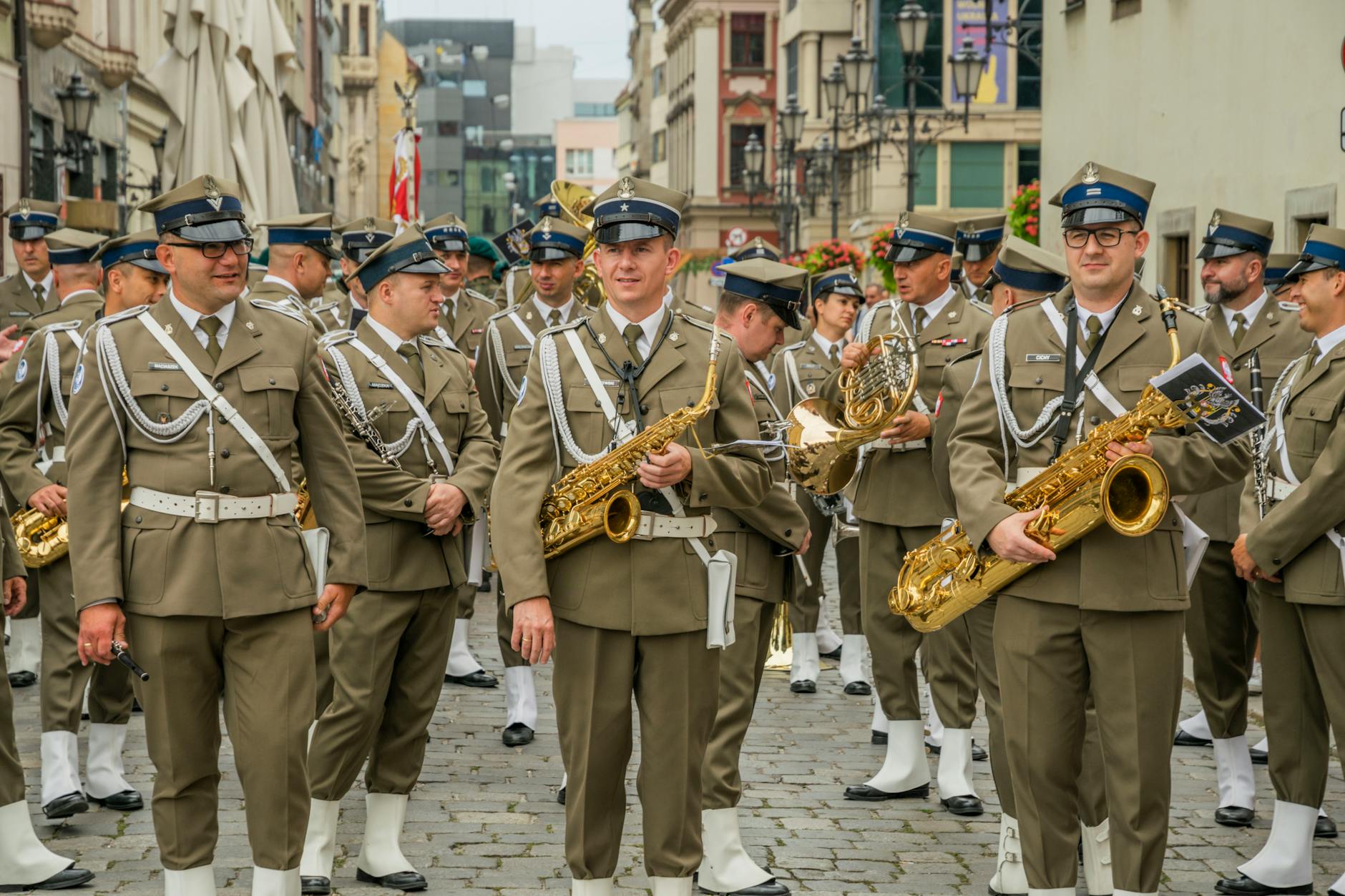 Illustration zu Militaerparade