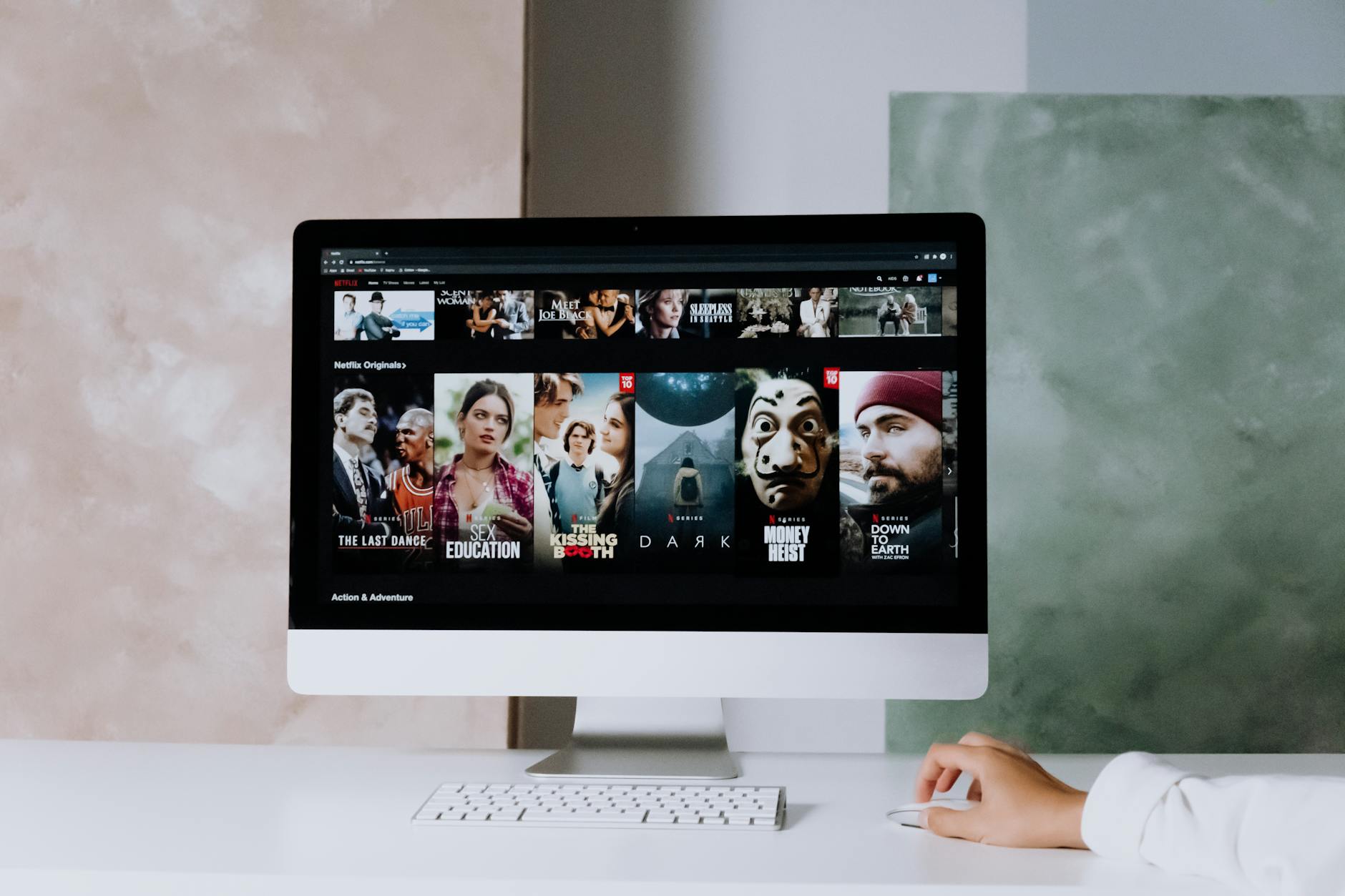 Illustration zu Netflix KI Streit