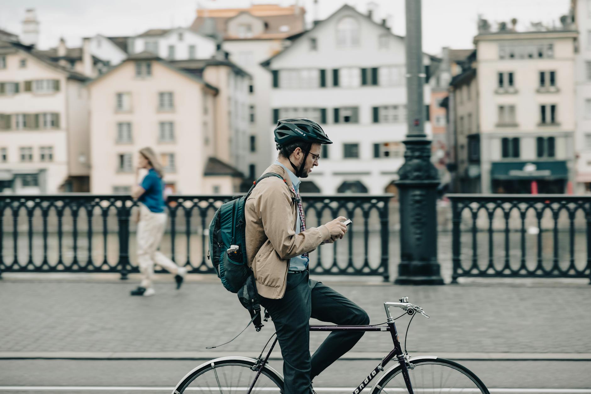 Radfahrer Detailansicht: Radfahrer