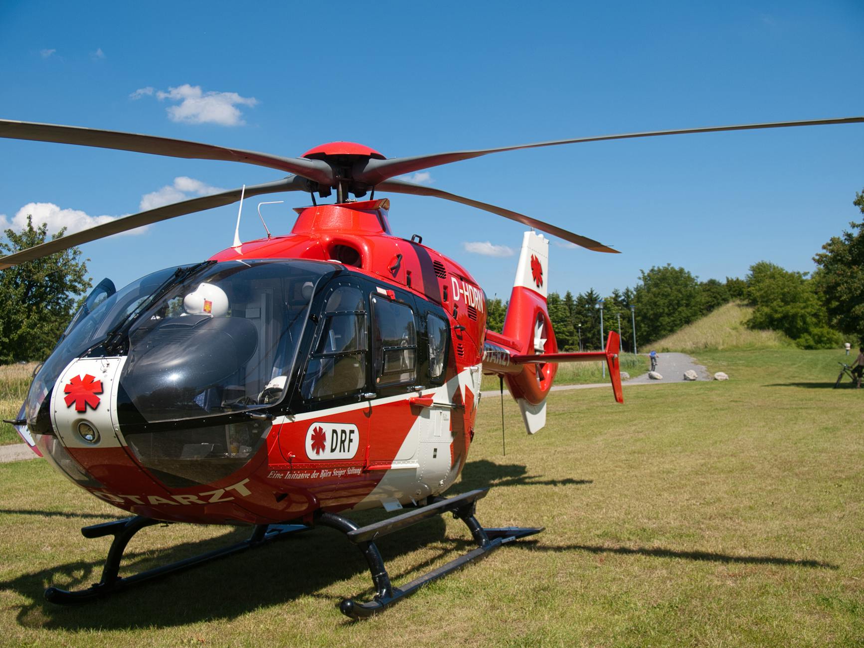 Detailansicht: Rettungshubschrauber