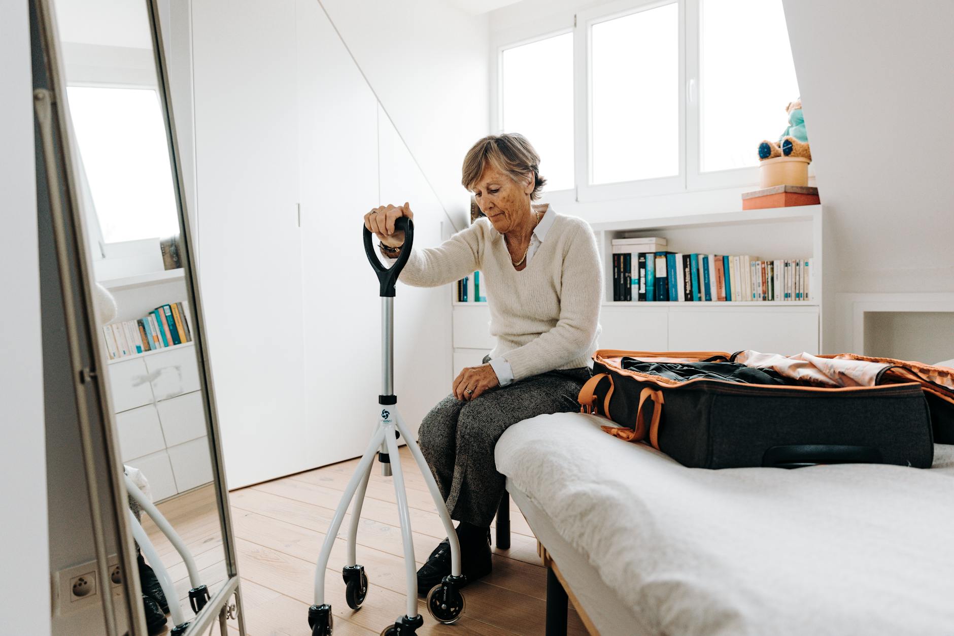 Illustration zu Rollator