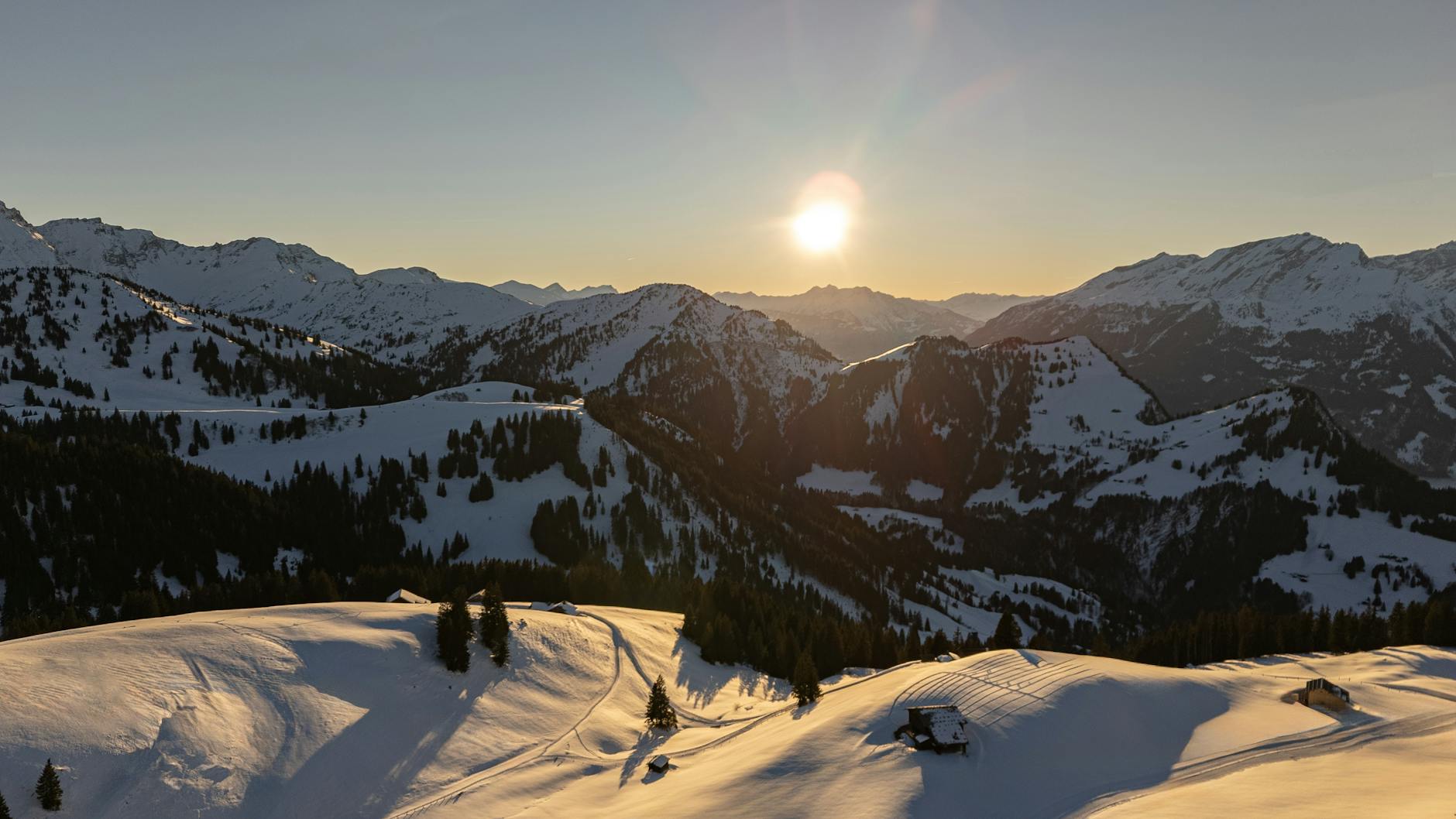 Schneefall Schweiz Detailansicht: Schneefall Schweiz