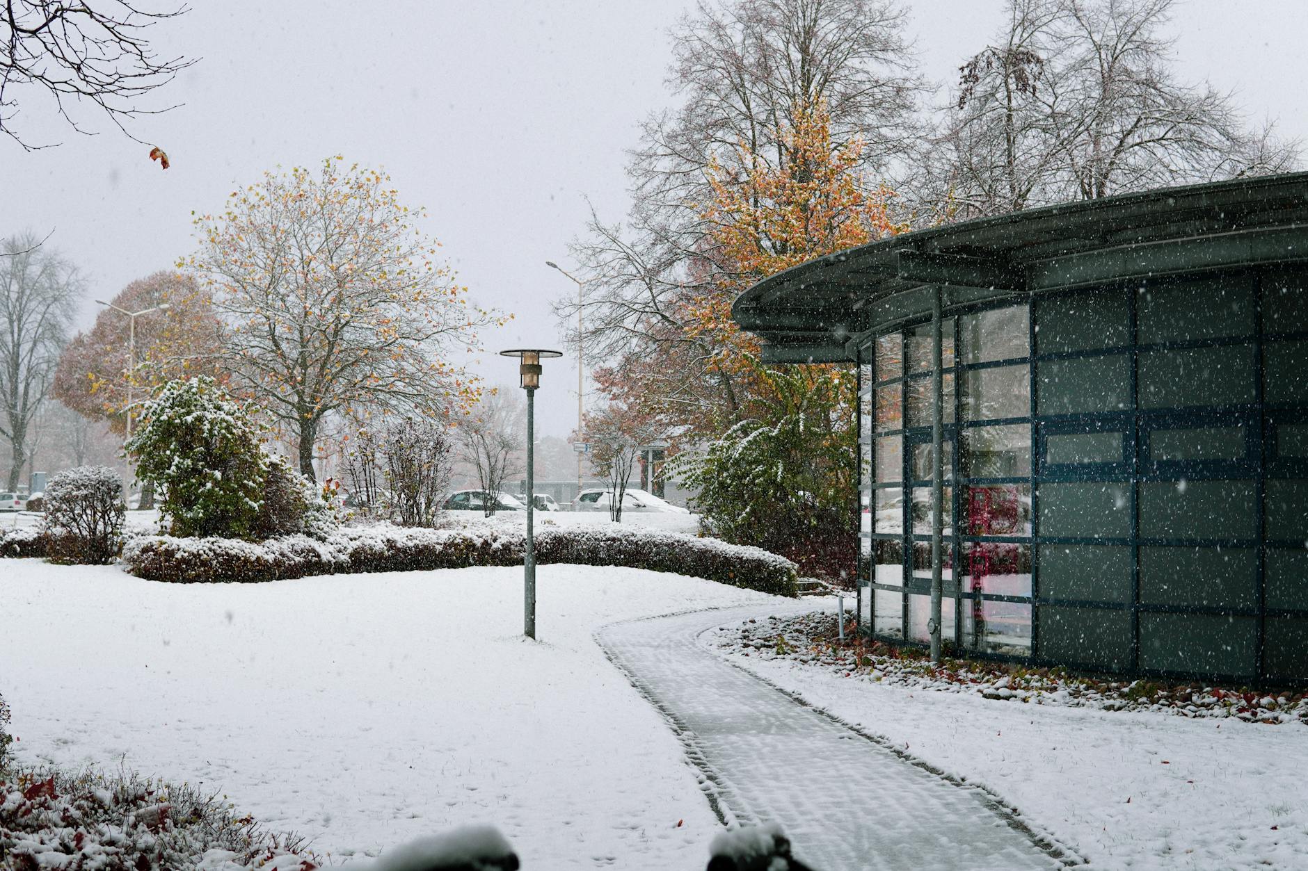 Symbolbild zum Thema Schneesturm