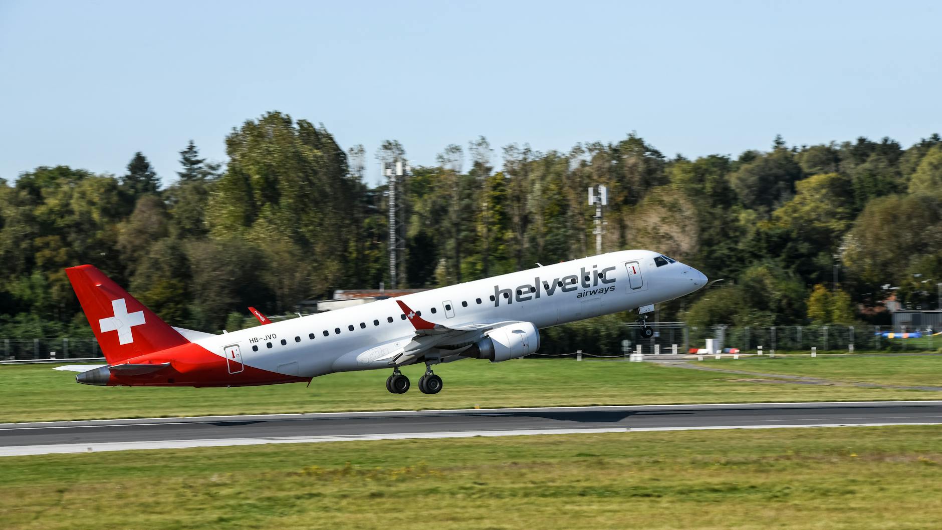 Detailansicht: Swiss Flugzeug