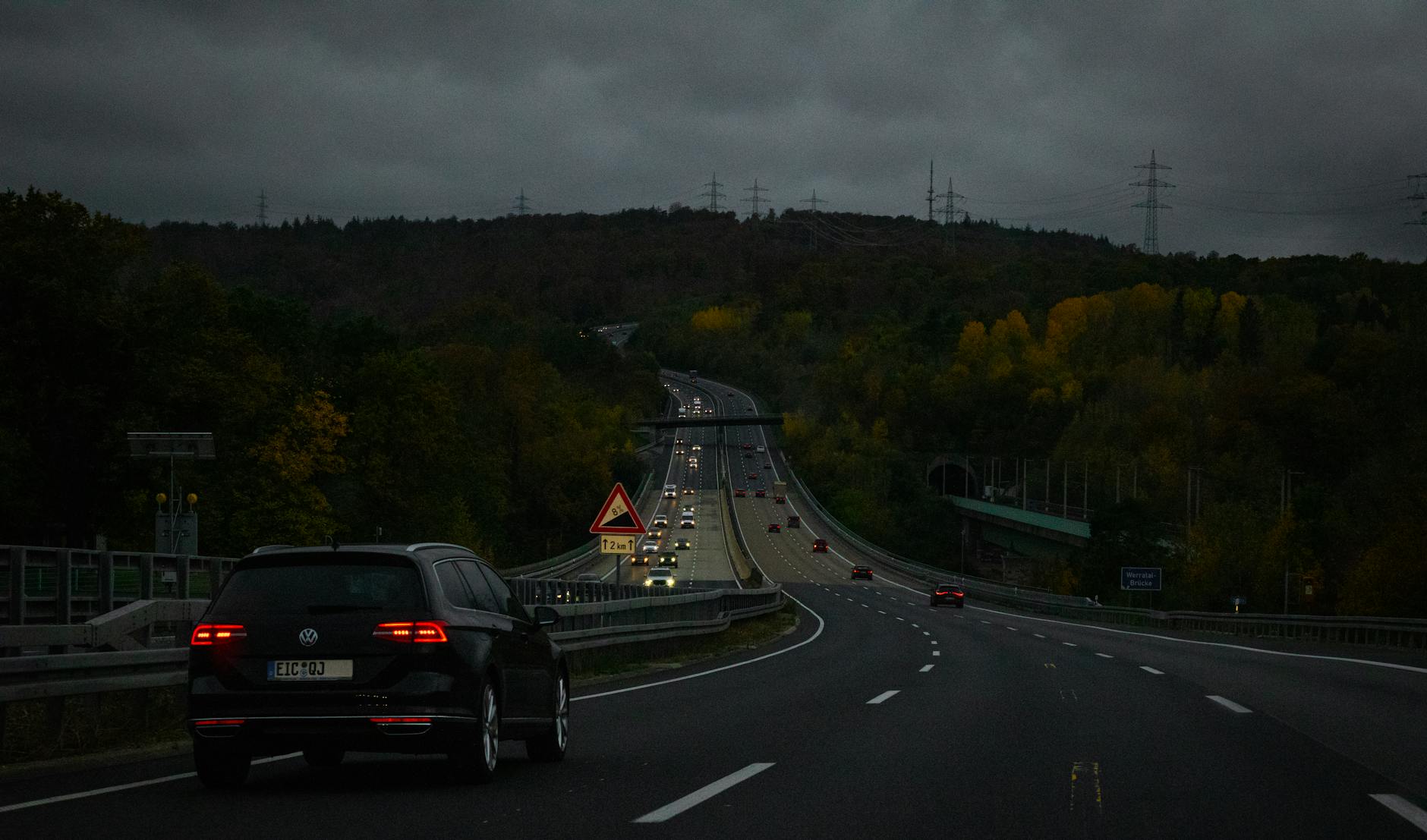 Detailansicht: Unfall A1 Westautobahn Heute