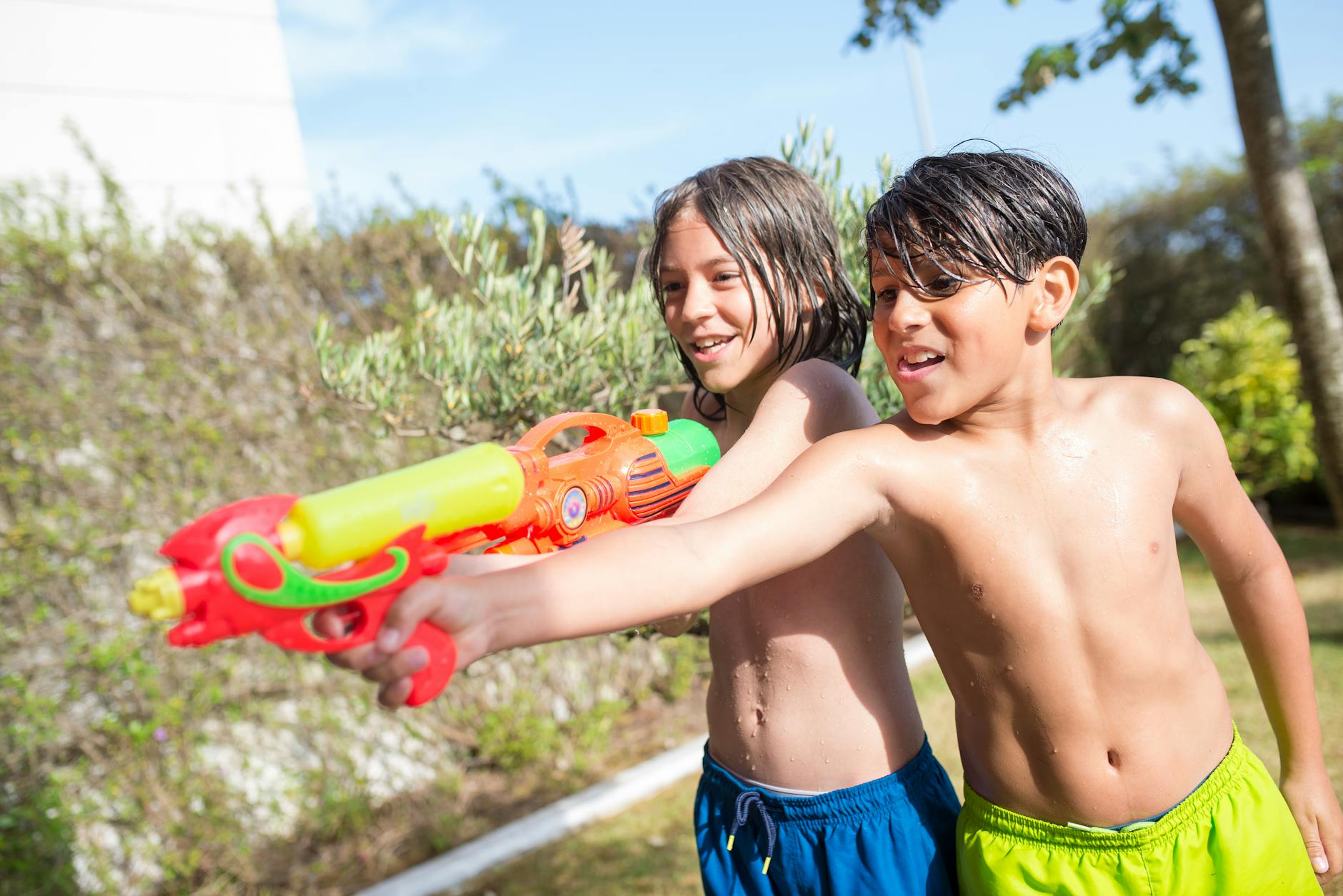 Symbolbild zum Thema Wasserspielzeug Kinder